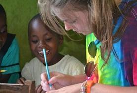 Ghana A Care & Community volunteer spends time volunteering with children in Ghana over the Christmas period.