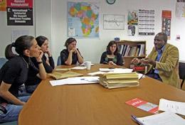 Law & Human Rights High school students doing a Human Rights internship in South Africa learn all about the local legal system from a professional lawyer.