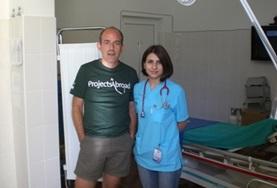 Medicine & Healthcare A Medicine volunteer shadows a local doctor at his medical internship in Romania.