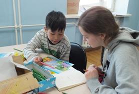 Social Work A volunteer works with a local child under the guidance of a qualified social worker during her Social Work internship in Mongolia.